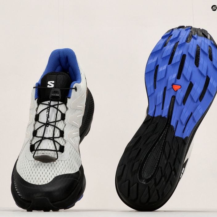 Salomon Pulsar Trail, scarpe da corsa da uomo, lunare/nero/abbagliante 20