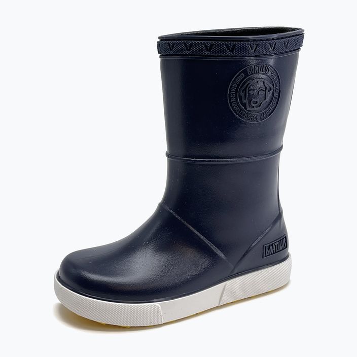 BOATILUS junior wellingtons Penguy Worm Fodera navy 8