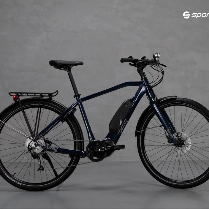 Bicicletta elettrica Ridley RES U500 U50-01Cs 36V 11,6Ah 418Wh 7