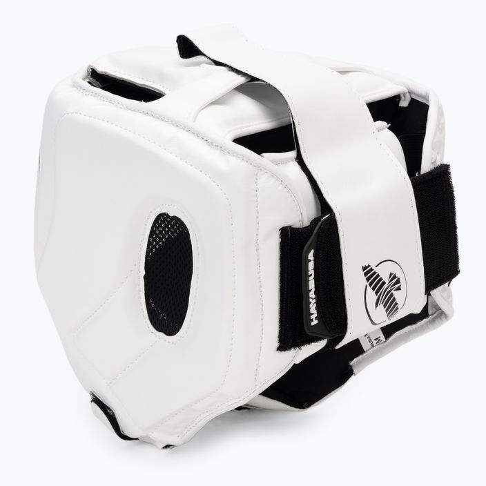 Hayabusa T3 Casco da boxe Copricapo bianco 3