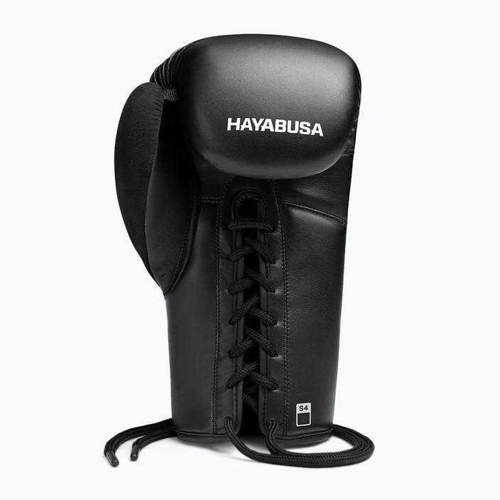 Guanti da boxe Hayabusa S4 Lace Up bianco/nero 10