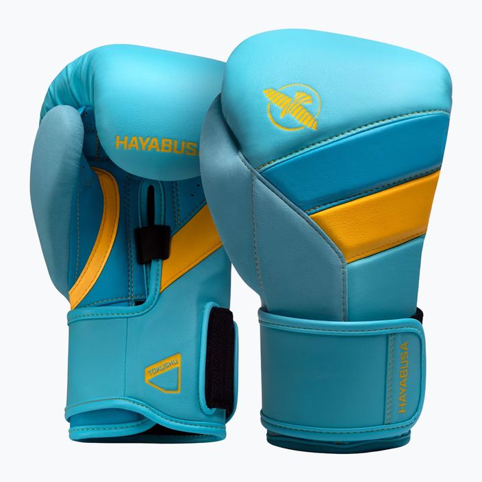 Guantoni da boxe Hayabusa T3 blu/giallo