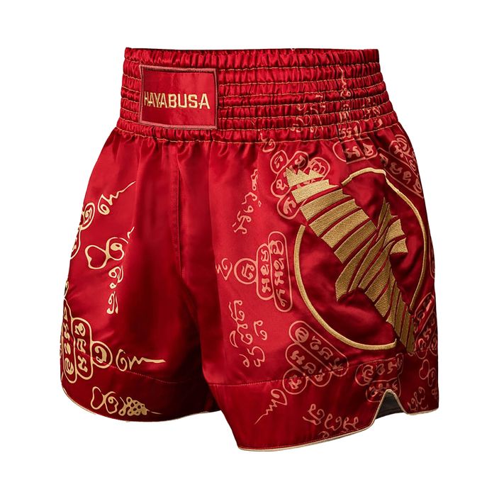 Pantaloncini da allenamento Hayabusa Falcon Muay Thai rosso