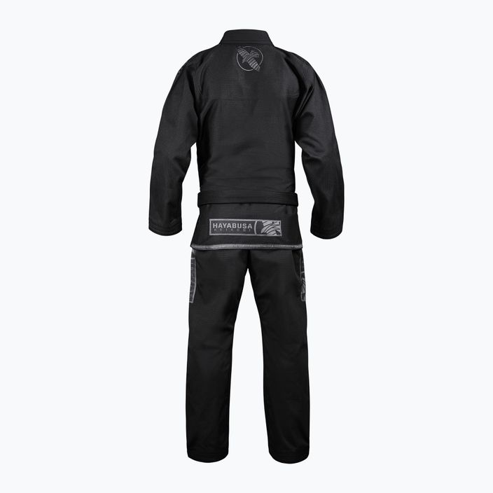 GI per Brazilian jiu-jitsu Hayabusa Lightweight nero 2