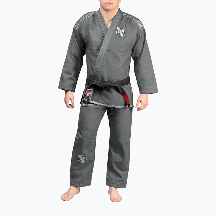 GI per il jiu-jitsu brasiliano Hayabusa Lightweight grigio 2