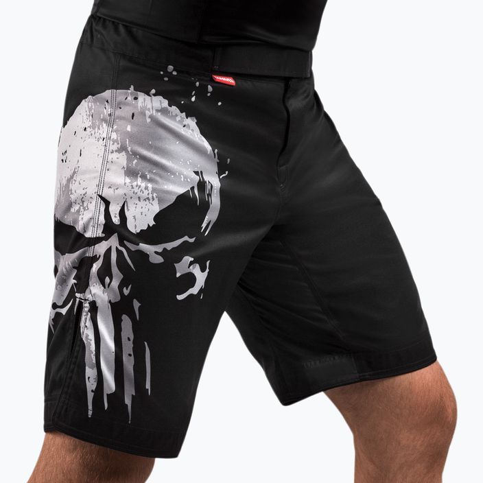 Pantaloncini da combattimento Marvel Hayabusa Uomo The Punisher nero