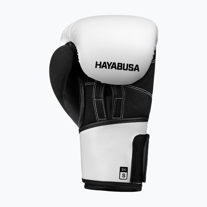 Guanti da boxe Hayabusa S4 bianco/nero 9