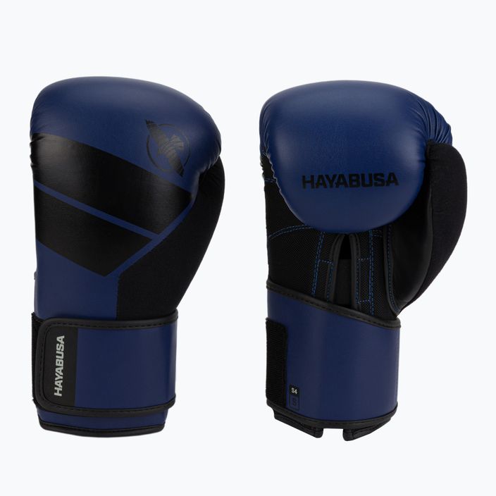 Guanti da boxe Hayabusa S4 blu/nero 3