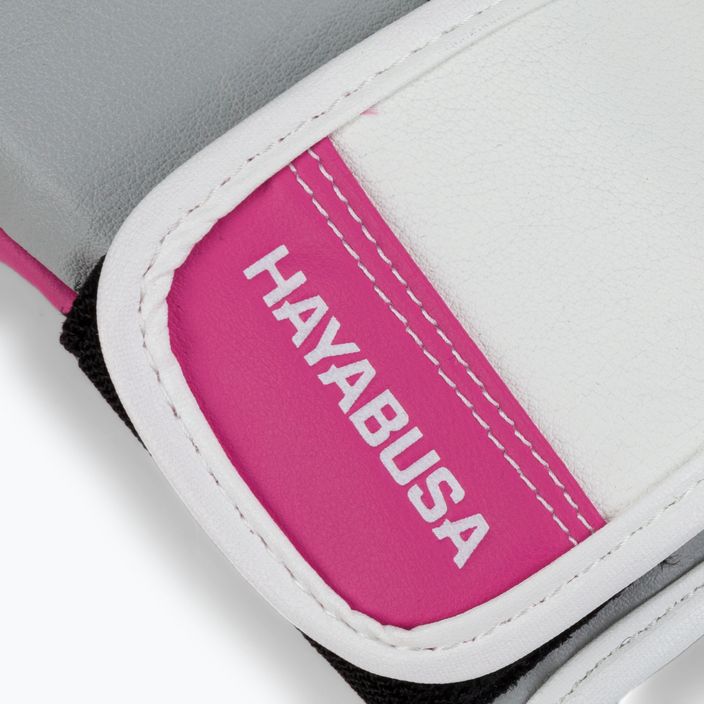 Guanti da boxe Hayabusa T3 bianco/rosa 6