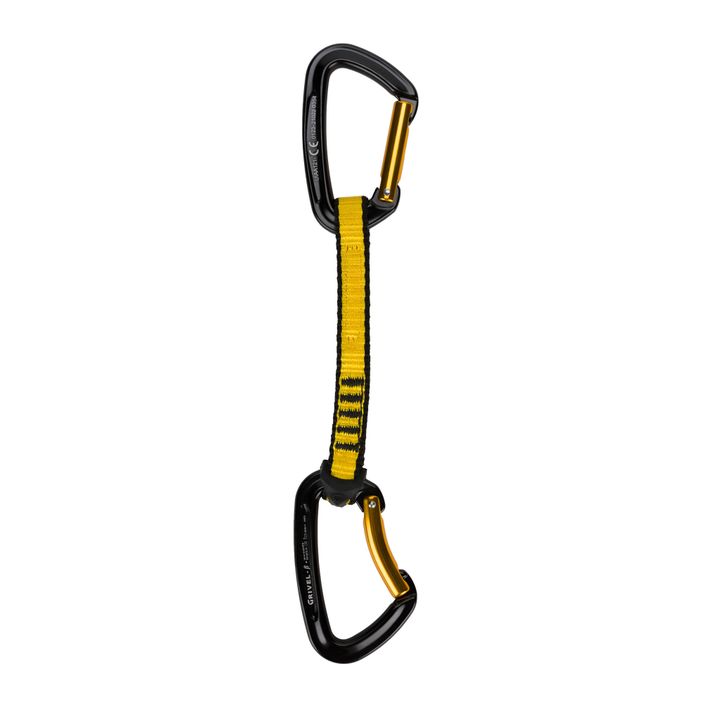 Grivel Alpha 16 cm corda da arrampicata giallo 2