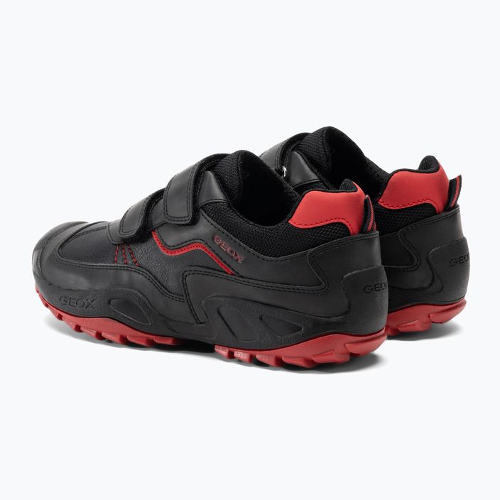 Geox Nuove scarpe Savage junior nero/rosso 3