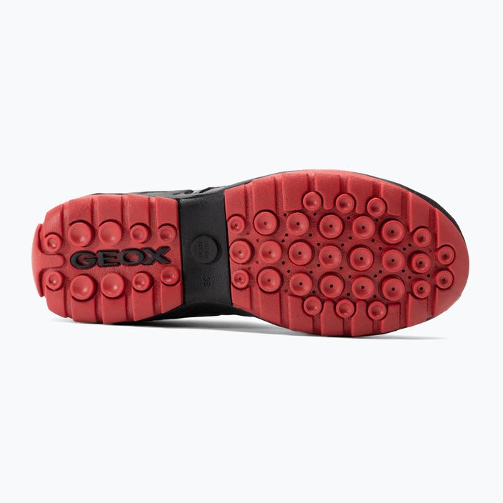 Geox Nuove scarpe Savage junior nero/rosso 5