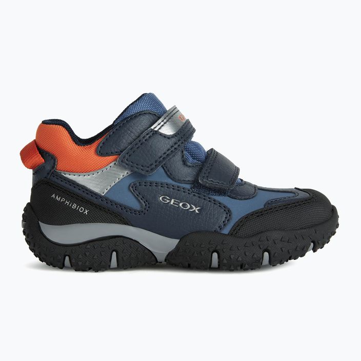 Geox Baltic Abx junior scarpe navy/blu/arancio 8