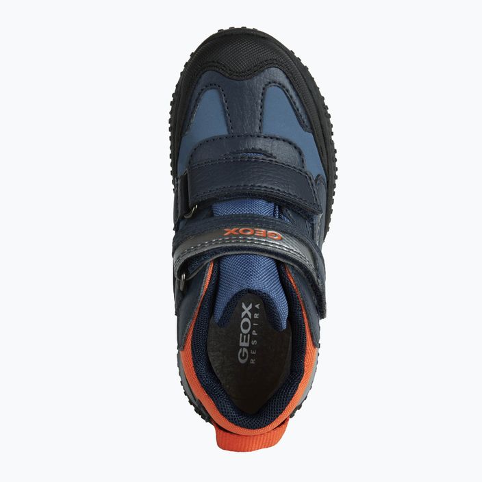 Geox Baltic Abx junior scarpe navy/blu/arancio 11