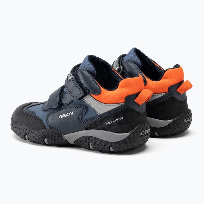 Geox Baltic Abx junior scarpe navy/blu/arancio 2