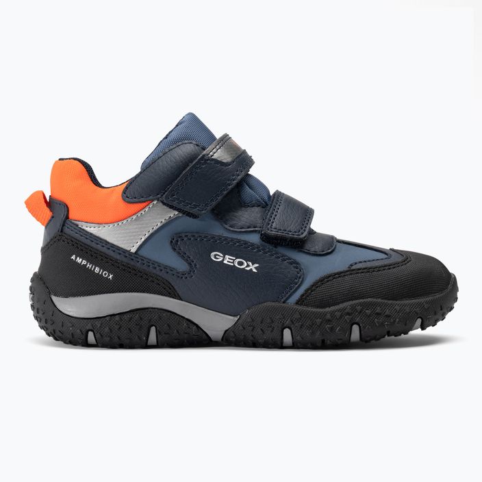 Geox Baltic Abx junior scarpe navy/blu/arancio 3