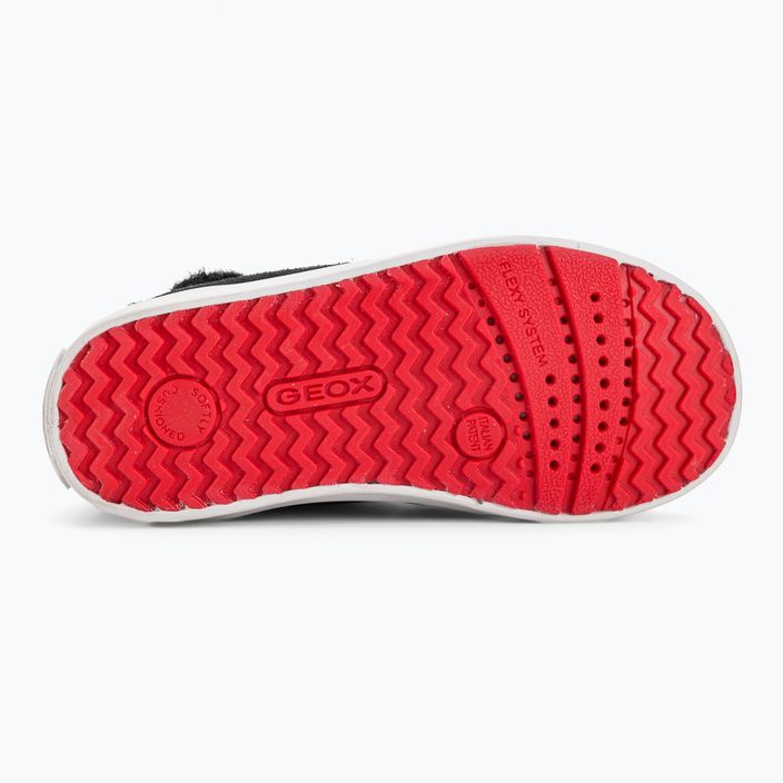 Geox Kilwi scarpe da bambino nero/rosso 5