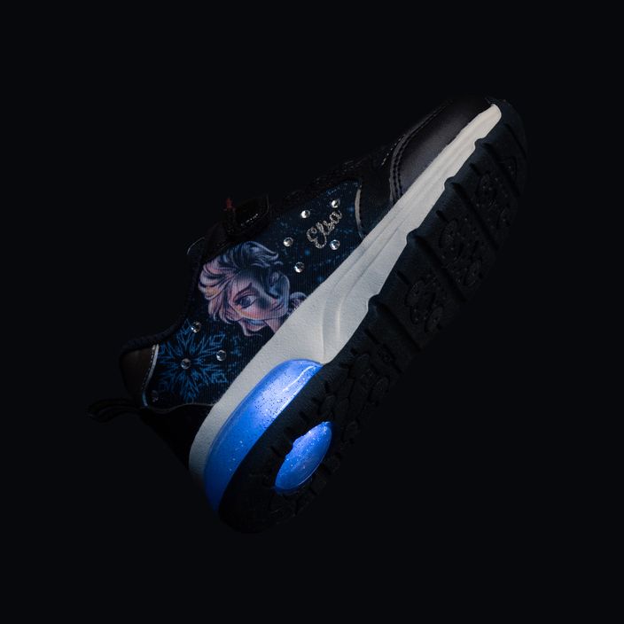 Geox Spaceclub junior, scarpe da ginnastica blu scuro/platino 7
