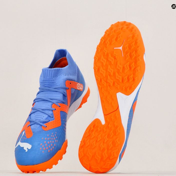 PUMA Future Match TT scarpe da calcio uomo blu glimmer/puma bianco/ultra arancione 12