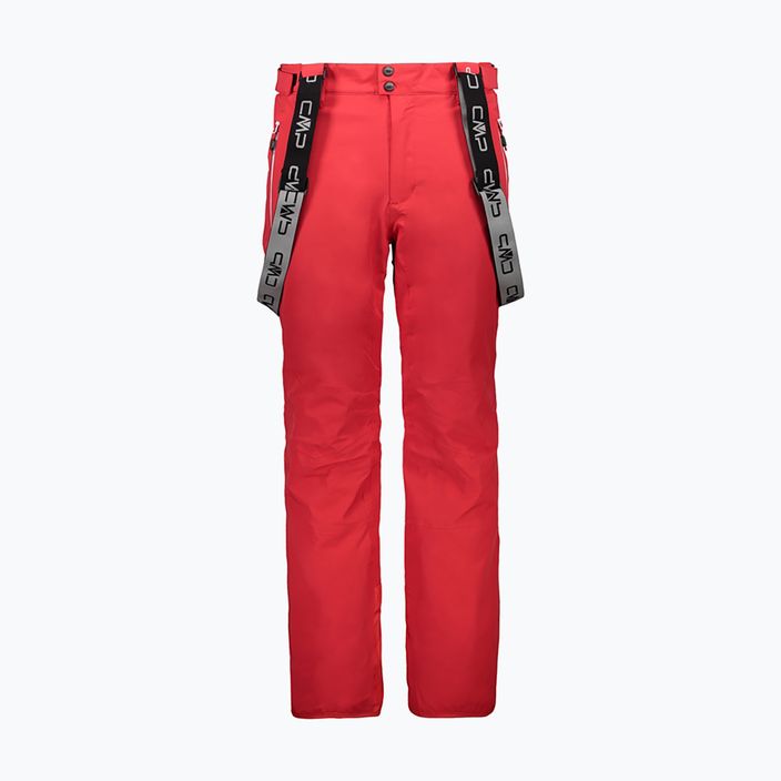 Pantaloni da sci CMP uomo rosso 3W04467/C580 7