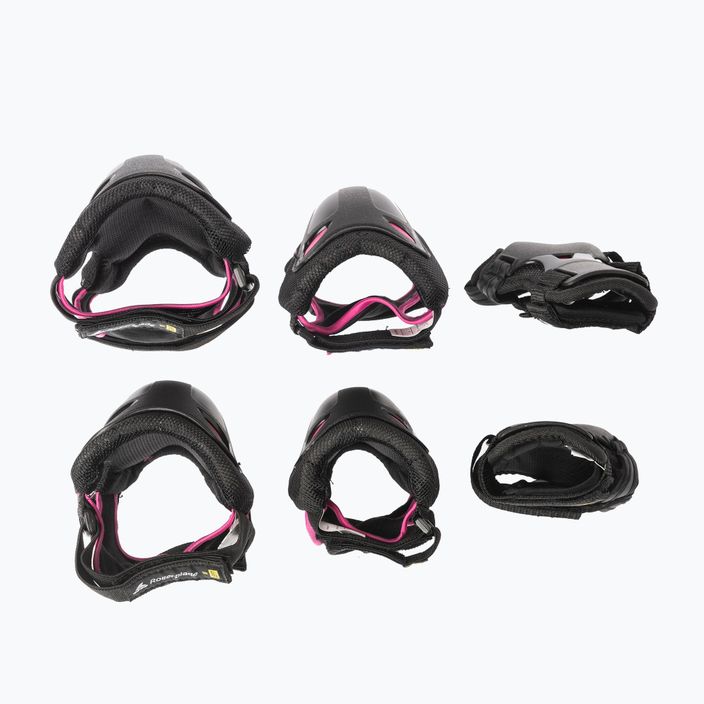 Rollerblade Skate Gear W set di protezioni da donna nero/raspberry 3