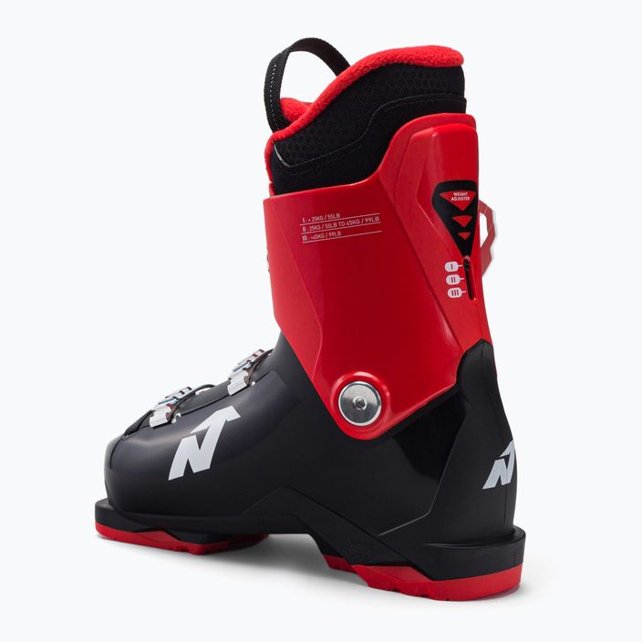 Scarponi da sci per bambini Nordica Speedmachine J3 nero/rosso 2