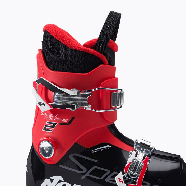 Scarponi da sci per bambini Nordica Speedmachine J2 nero/rosso 6
