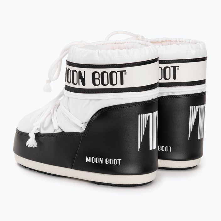 Stivali da neve donna Moon Boot Icon Low Nylon bianco 3