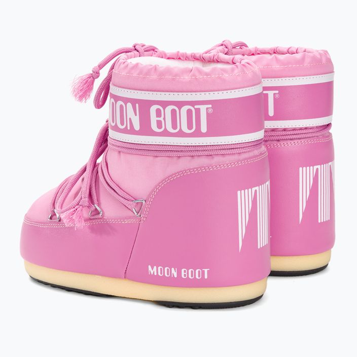 Donna Moon Boot Icon Low Nylon stivali da neve rosa 3