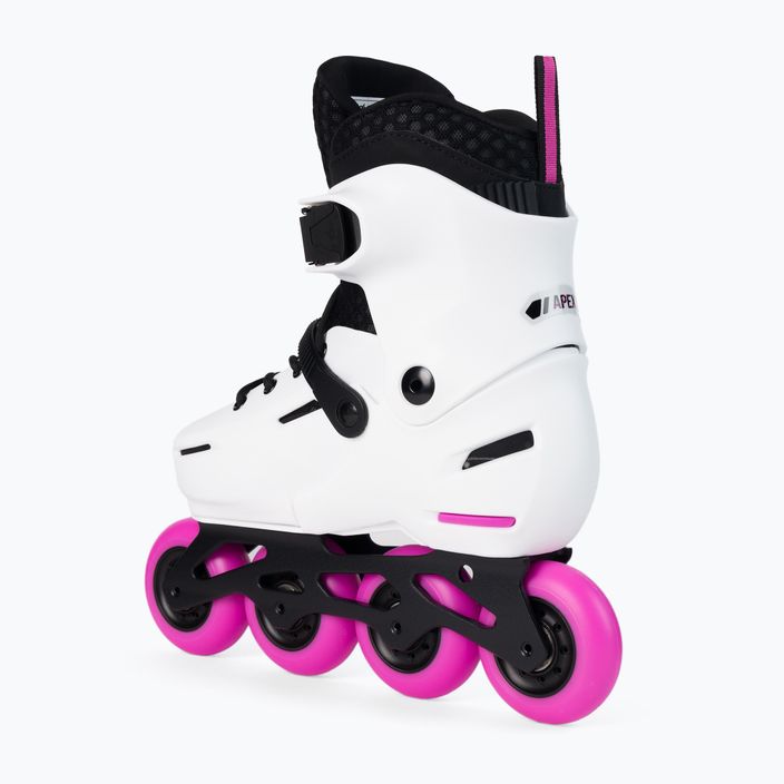 Rollerblade Apex G bianco/rosa, pattini a rotelle per bambini 5