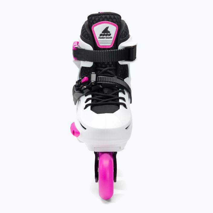Rollerblade Apex G bianco/rosa, pattini a rotelle per bambini 7