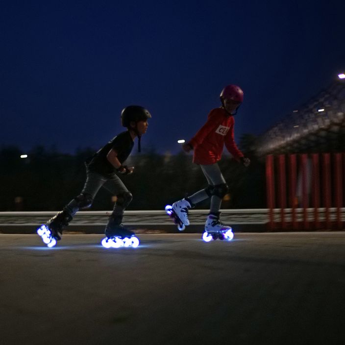 Rollerblade Moonbeams Ruote a led 72 mm/82A 4 pezzi bianco. 7
