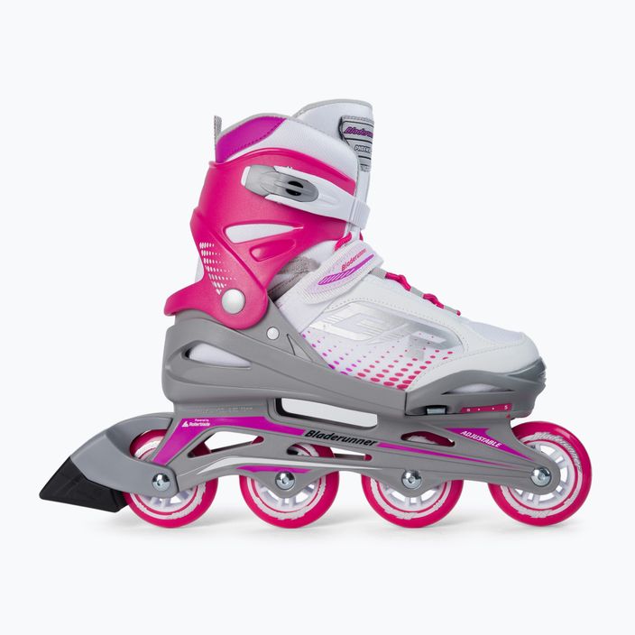 Pattini a rotelle per bambini Bladerunner by Rollerblade Phoenix G bianco/fucsia 2