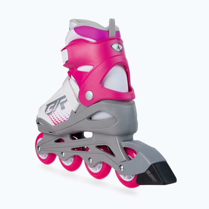 Pattini a rotelle per bambini Bladerunner by Rollerblade Phoenix G bianco/fucsia 4