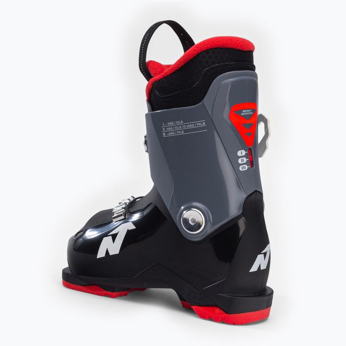 Scarponi da sci per bambini Nordica Speedmachine J2 nero/antracite/rosso 2