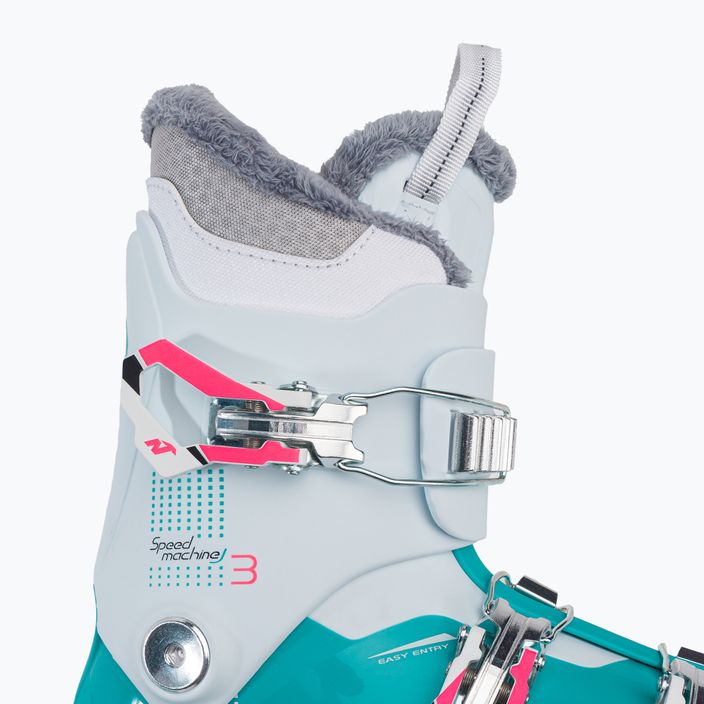 Scarponi da sci Nordica Speedmachine J3 per bambini blu chiaro/bianco/rosa 7
