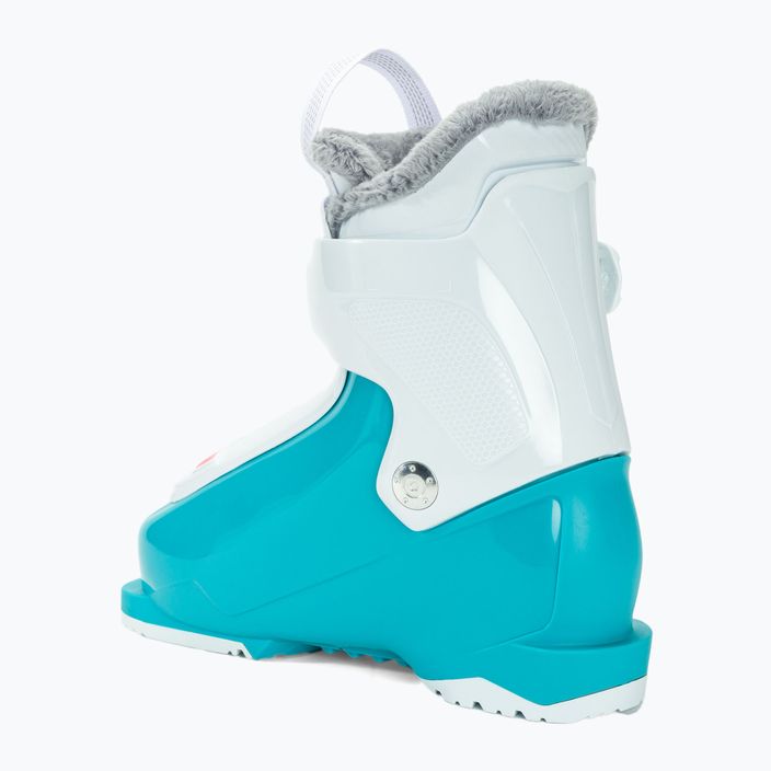 Scarponi da sci Nordica Speedmachine J1 per bambini blu chiaro/bianco/rosa 2