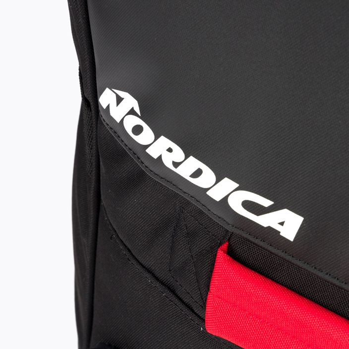 Borsa da viaggio Nordica Race XL Duffle Roller Dobermann 120 l nero/rosso 5