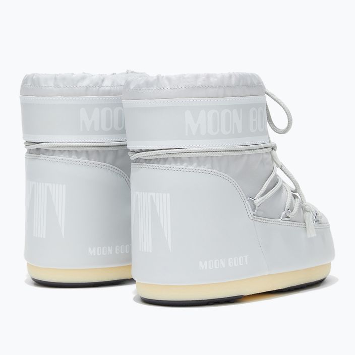 Stivali da neve donna Moon Boot Icon Low Nylon grigio ghiacciaio 8