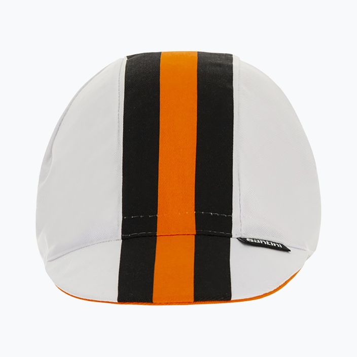 Cappellino da ciclismo Santini Bengala bianco 8
