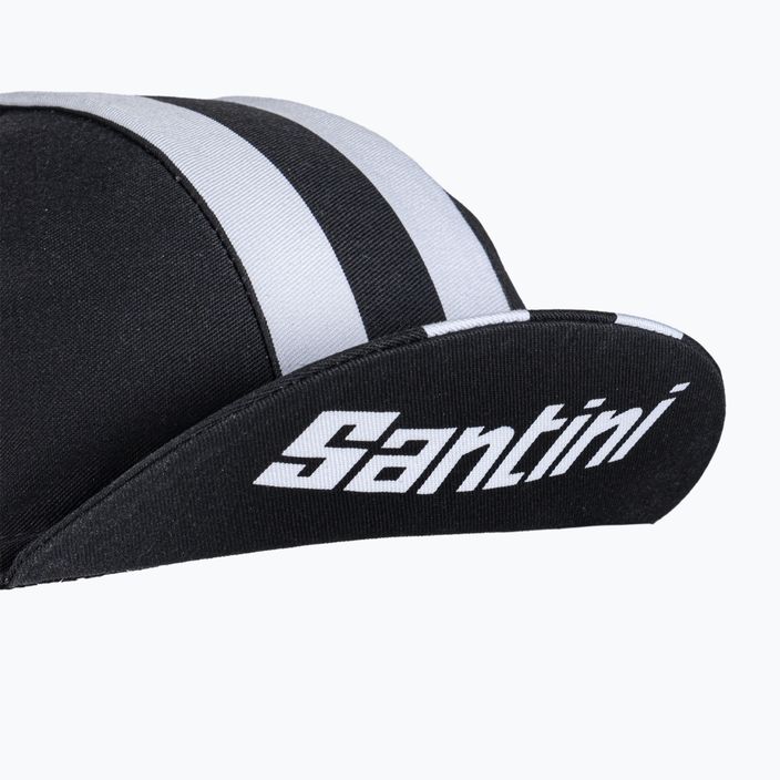 Cappello da ciclismo Santini Bengala nero 6