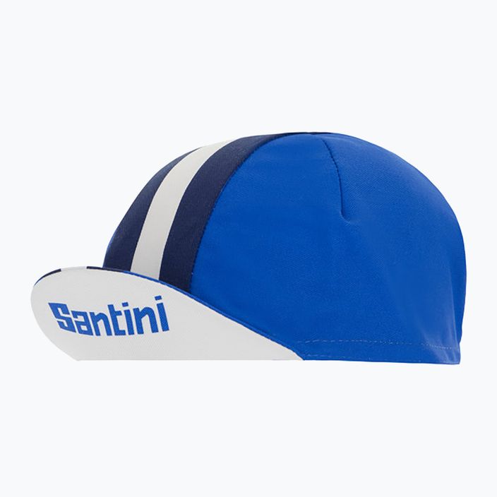 Cappellino da ciclismo Santini Bengala blu royal 10