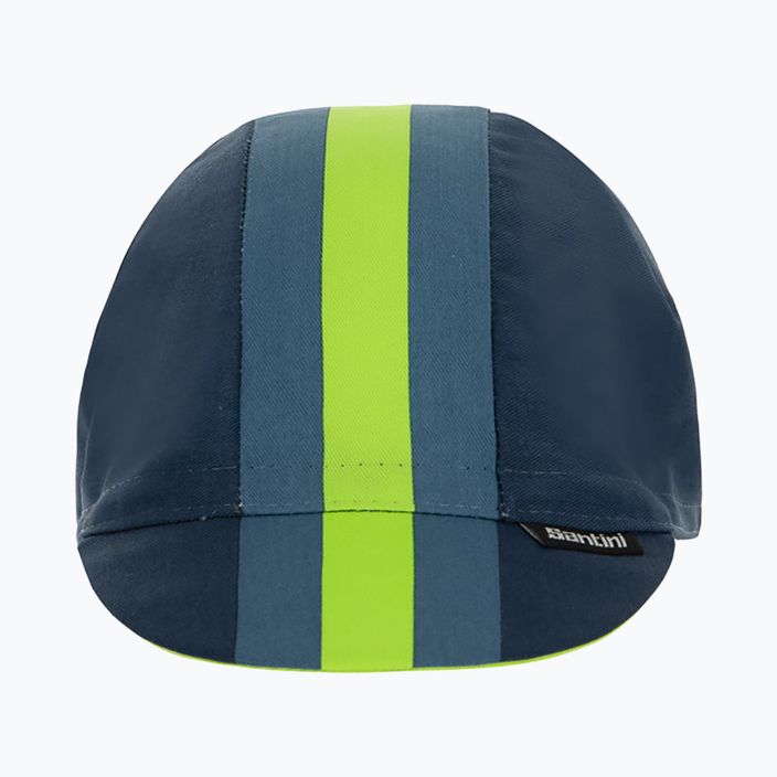 Cappellino da ciclismo Santini Bengal fluor verde 8