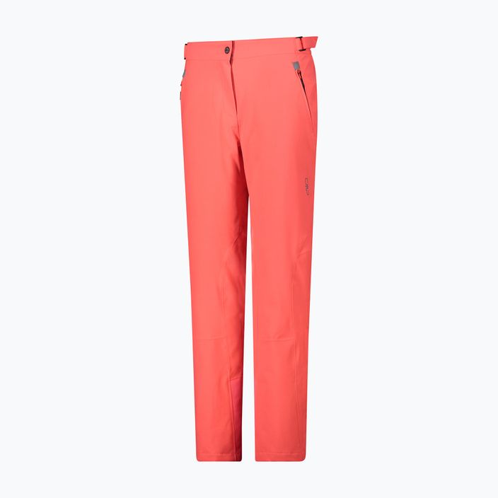 Pantaloni da sci CMP donna rosso 3W18596N/C649 3