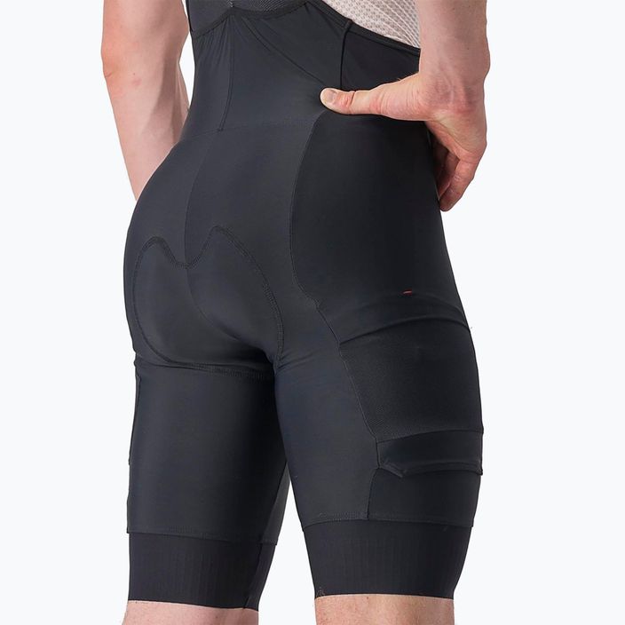 Pantaloncini da ciclismo Castelli Unlimited Cargo da uomo, nero 5