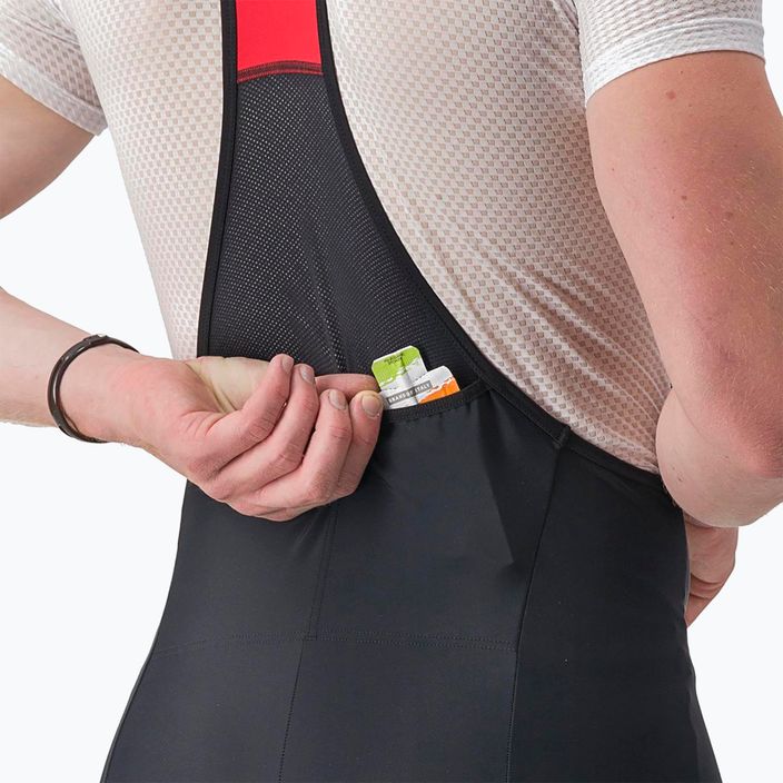 Pantaloncini da ciclismo Castelli Unlimited Cargo da uomo, nero 6