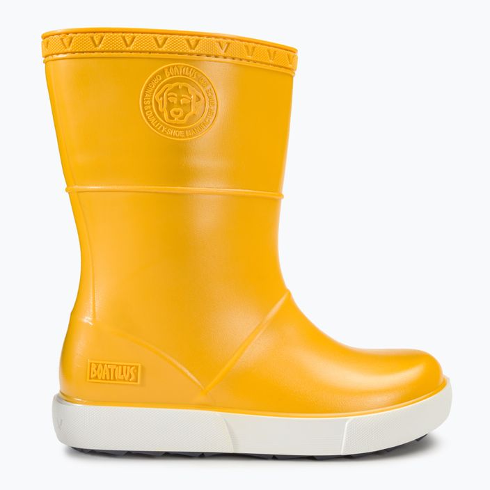 BOATILUS junior wellingtons Penguy Worm Lining giallo 2