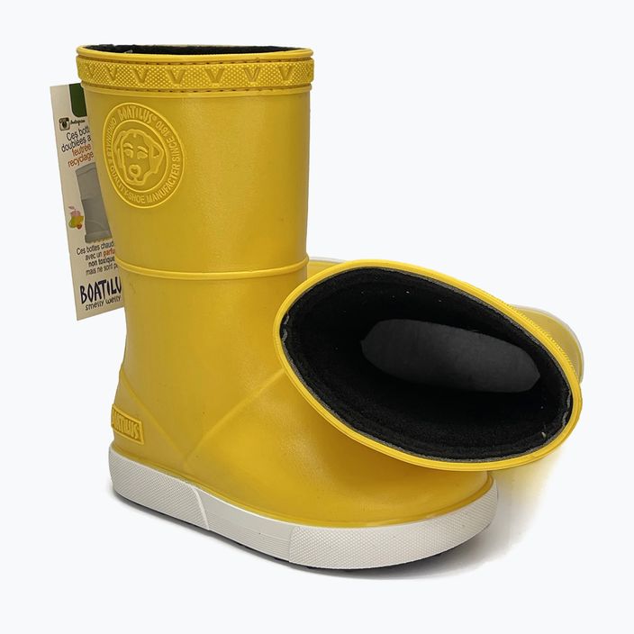 BOATILUS junior wellingtons Penguy Worm Lining giallo 12