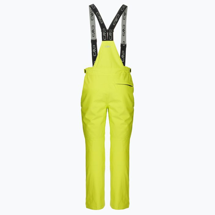 Pantaloni da sci CMP da uomo giallo 3W17397N/E359 10