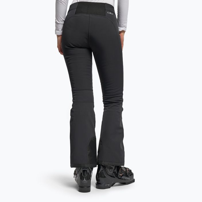 Pantaloni da sci CMP donna nero 30A0866/U901 4